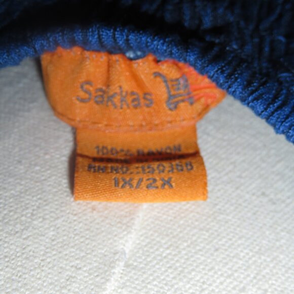 Sakkas Marigold Embroidered Fairy Dress Navy - Picture 5 of 5